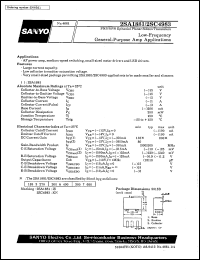datasheet for 2SA1881 by SANYO Electric Co., Ltd.