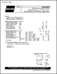 datasheet for 2SA1963 by SANYO Electric Co., Ltd.