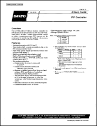 datasheet for LC7442 by SANYO Electric Co., Ltd.