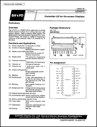 datasheet for LC74711 by SANYO Electric Co., Ltd.