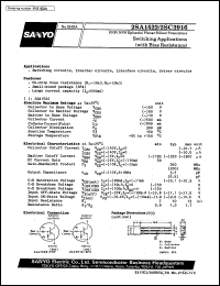 datasheet for 2SC3916 by SANYO Electric Co., Ltd.