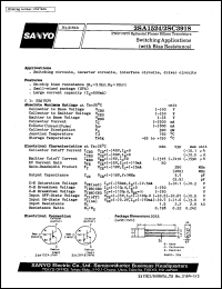 datasheet for 2SC3918 by SANYO Electric Co., Ltd.