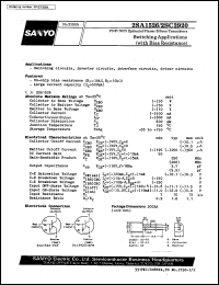 datasheet for 2SC3920 by SANYO Electric Co., Ltd.