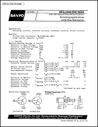 datasheet for 2SC3922 by SANYO Electric Co., Ltd.