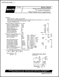 datasheet for 2SA1682 by SANYO Electric Co., Ltd.