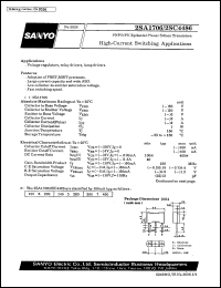 datasheet for 2SC4486 by SANYO Electric Co., Ltd.