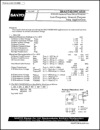 datasheet for 2SA1745 by SANYO Electric Co., Ltd.