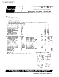 datasheet for 2SA1763 by SANYO Electric Co., Ltd.