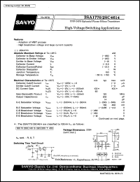 datasheet for 2SC4614 by SANYO Electric Co., Ltd.