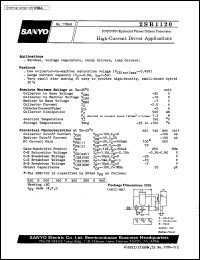 datasheet for 2SB1120 by SANYO Electric Co., Ltd.