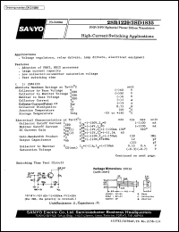 datasheet for 2SD1835 by SANYO Electric Co., Ltd.