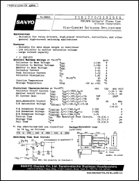 datasheet for 2SD1906 by SANYO Electric Co., Ltd.