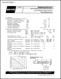 datasheet for 2SD1012 by SANYO Electric Co., Ltd.