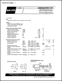 datasheet for 2SB865 by SANYO Electric Co., Ltd.