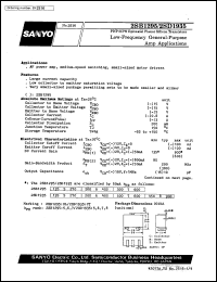 datasheet for 2SD1935 by SANYO Electric Co., Ltd.