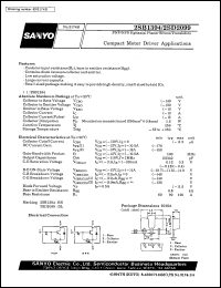 datasheet for 2SB1394 by SANYO Electric Co., Ltd.