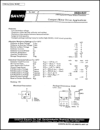 datasheet for 2SB1527 by SANYO Electric Co., Ltd.