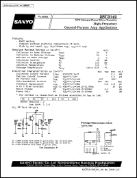 datasheet for 2SC3142 by SANYO Electric Co., Ltd.