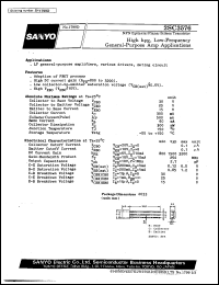 datasheet for 2SC3576 by SANYO Electric Co., Ltd.