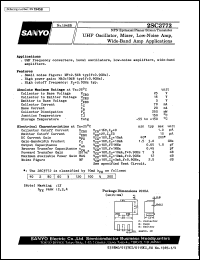 datasheet for 2SC3772 by SANYO Electric Co., Ltd.