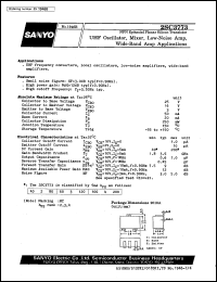 datasheet for 2SC3773 by SANYO Electric Co., Ltd.