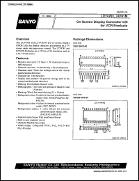 datasheet for LC74781 by SANYO Electric Co., Ltd.