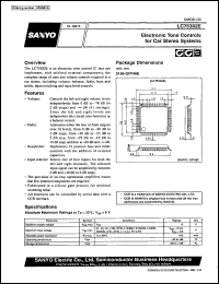 datasheet for LC75382E by SANYO Electric Co., Ltd.
