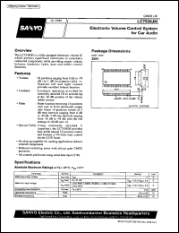 datasheet for LC7538JM by SANYO Electric Co., Ltd.