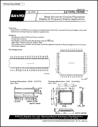 datasheet for LC7570 by SANYO Electric Co., Ltd.
