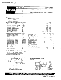 datasheet for 2SC4002 by SANYO Electric Co., Ltd.