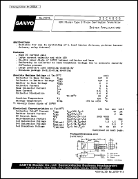 datasheet for 2SC4006 by SANYO Electric Co., Ltd.