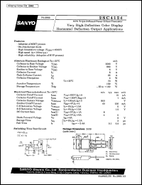 datasheet for 2SC4124 by SANYO Electric Co., Ltd.