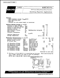 datasheet for 2SC4171 by SANYO Electric Co., Ltd.