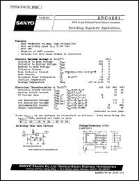 datasheet for 2SC4221 by SANYO Electric Co., Ltd.