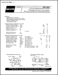 datasheet for 2SC4291 by SANYO Electric Co., Ltd.