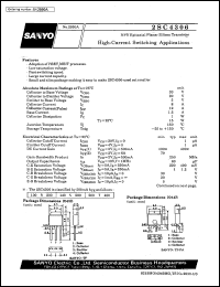 datasheet for 2SC4306 by SANYO Electric Co., Ltd.