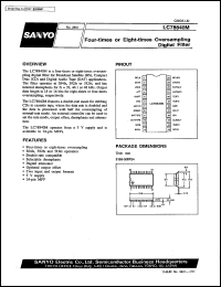 datasheet for LC78840M by SANYO Electric Co., Ltd.