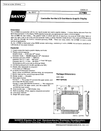 datasheet for LC7980 by SANYO Electric Co., Ltd.