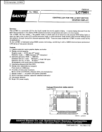 datasheet for LC7981 by SANYO Electric Co., Ltd.