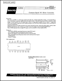 datasheet for LC7991 by SANYO Electric Co., Ltd.