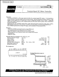 datasheet for LC7991M by SANYO Electric Co., Ltd.
