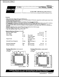 datasheet for LC7936A by SANYO Electric Co., Ltd.