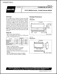 datasheet for LC33864M-70 by SANYO Electric Co., Ltd.