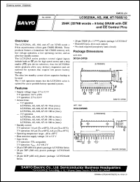 datasheet for LC35256A-70 by SANYO Electric Co., Ltd.