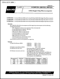 datasheet for LC866132A by SANYO Electric Co., Ltd.