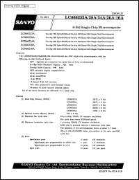 datasheet for LC866232A by SANYO Electric Co., Ltd.