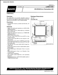 datasheet for LC895170W by SANYO Electric Co., Ltd.