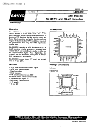 datasheet for LC89582 by SANYO Electric Co., Ltd.