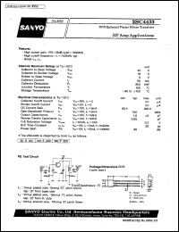 datasheet for 2SC4433 by SANYO Electric Co., Ltd.