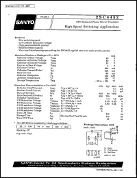 datasheet for 2SC4452 by SANYO Electric Co., Ltd.